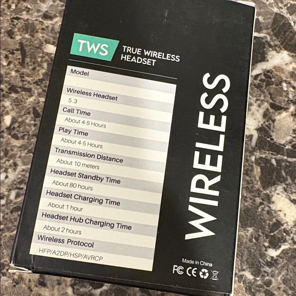 TWS Wireless Headset Ear Buds
